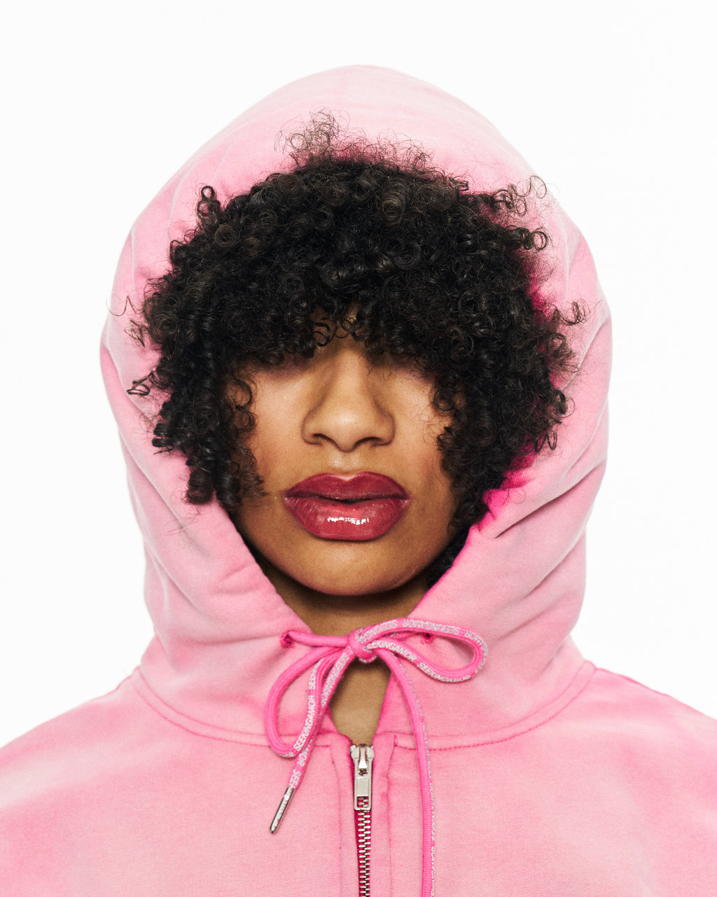 Ombre Zip Hoodie