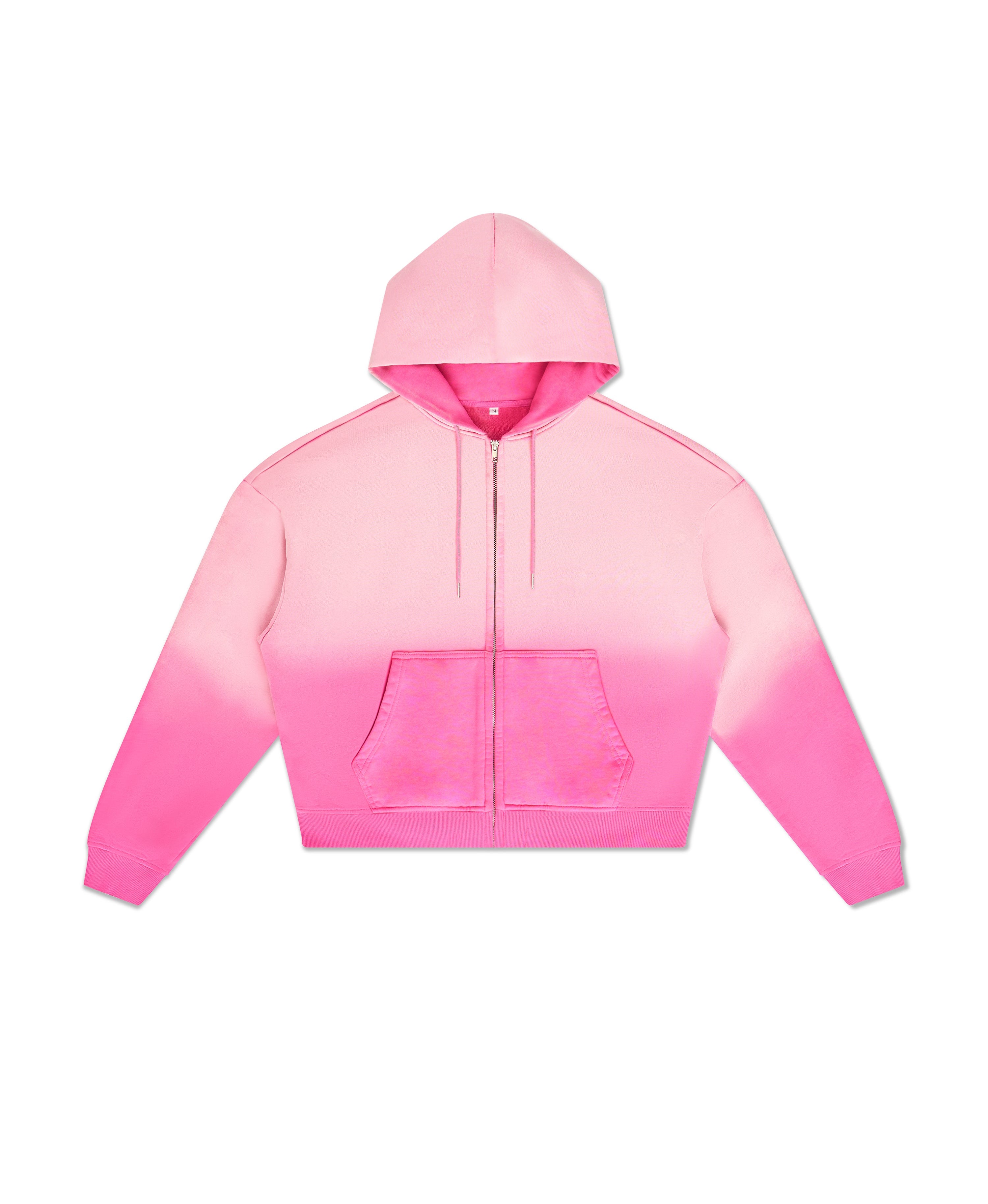 "Ombre Pink" Zip Hoodie