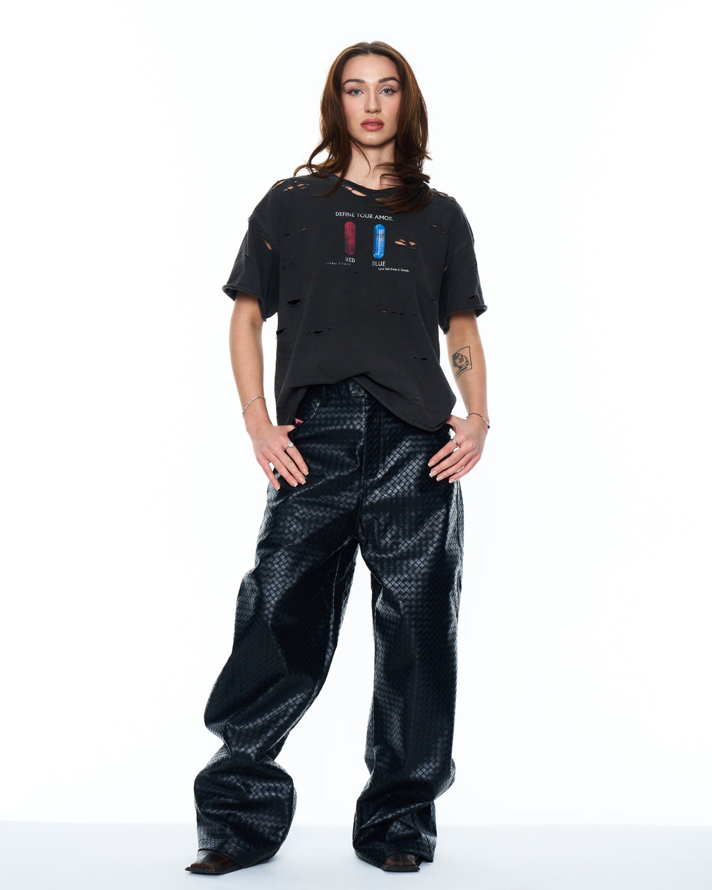 SEEKINGAMOR "Matrix" Thrashed Tee