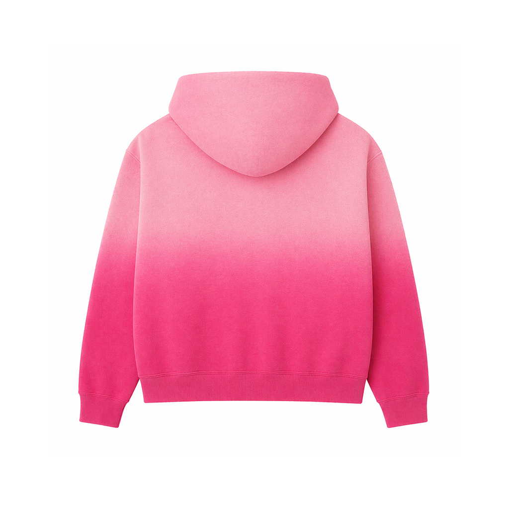 Ombre Zip Hoodie