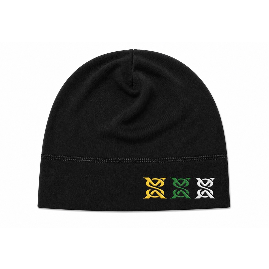 "Stealth Black" Skull Cap