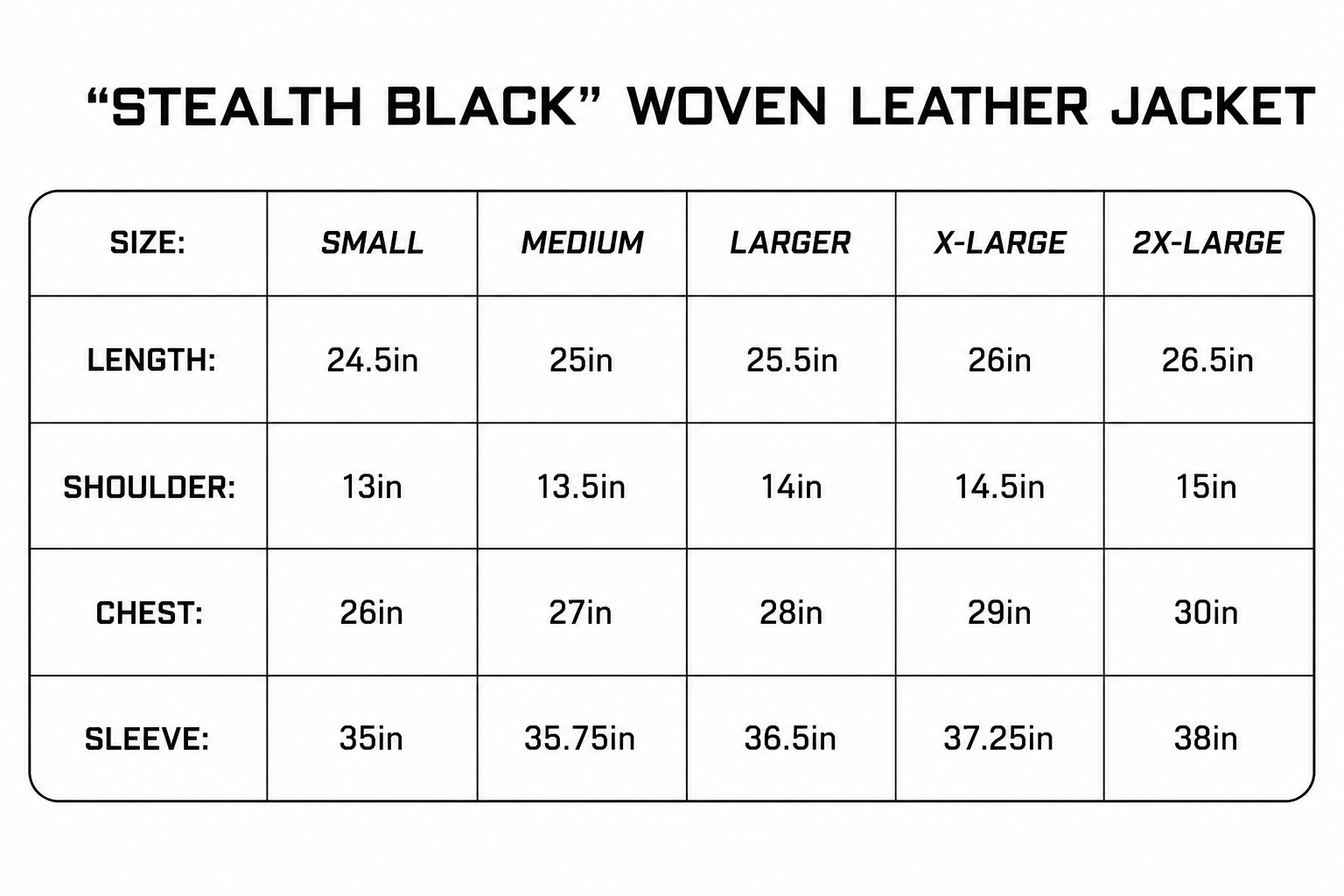 "Stealth Black" Woven Leather Jacket