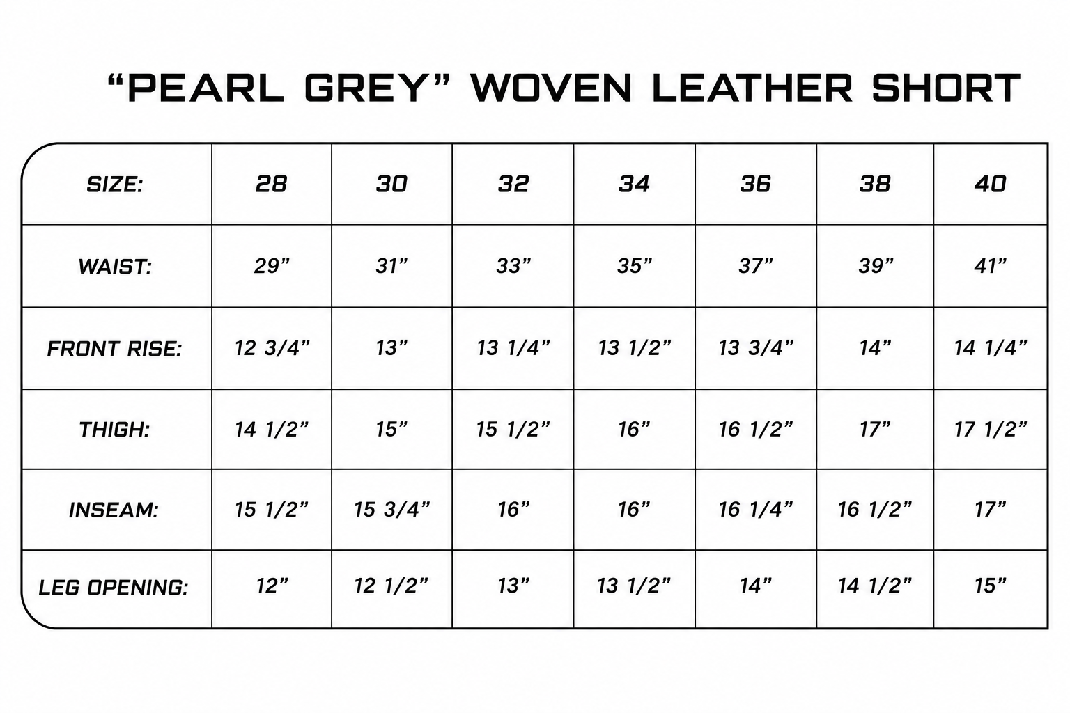 "Pearl Grey" Woven Leather Shorts