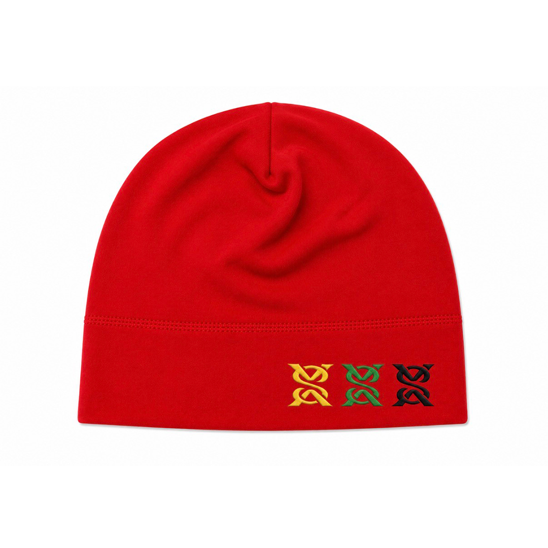 "Red" Skull Cap