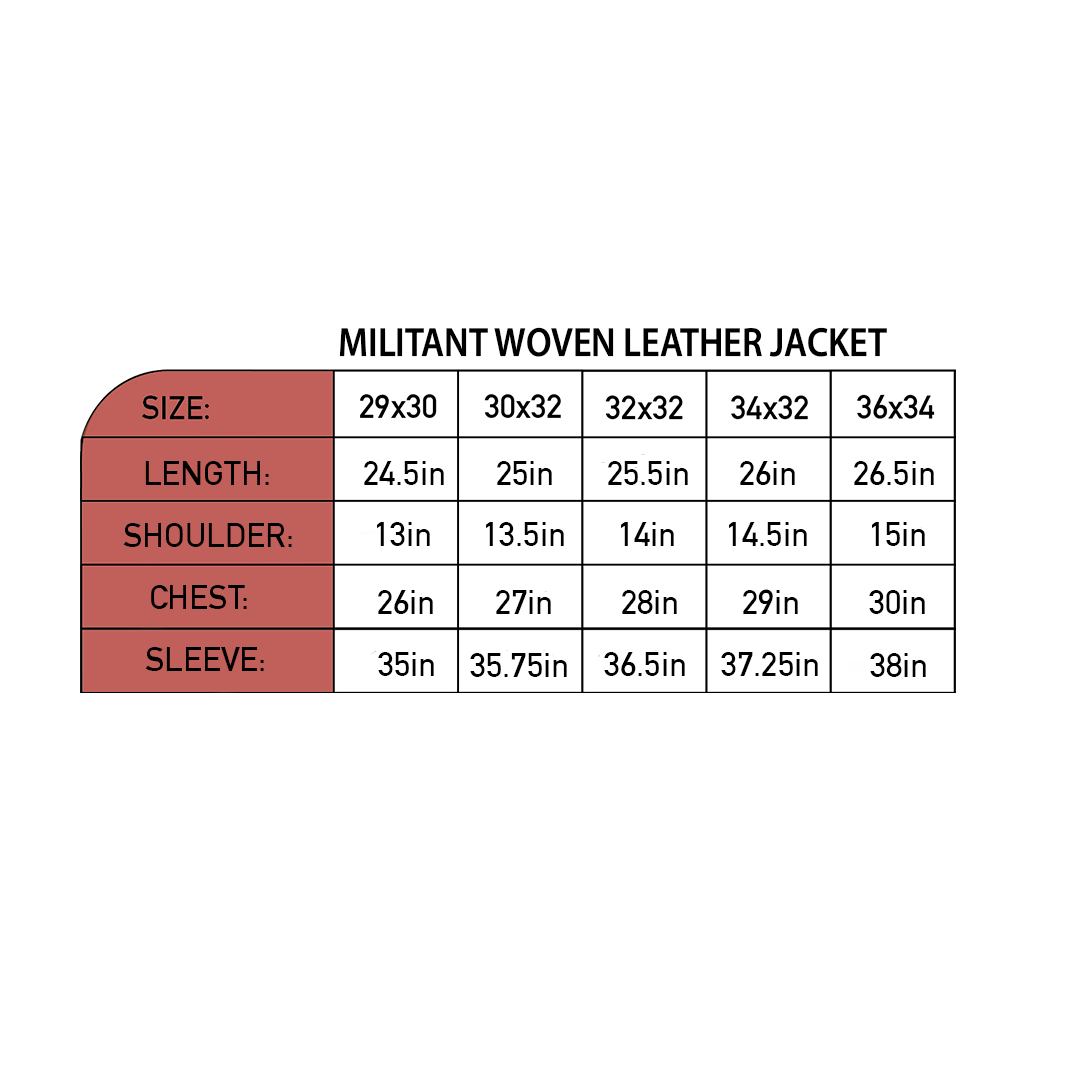 SEEKINGAMOR Woven Leather Jacket