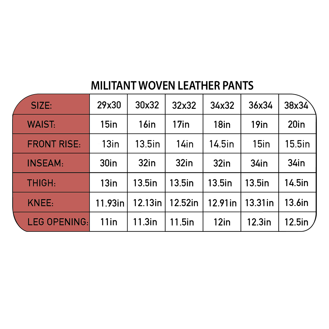 SEEKINGAMOR Woven Leather Pants